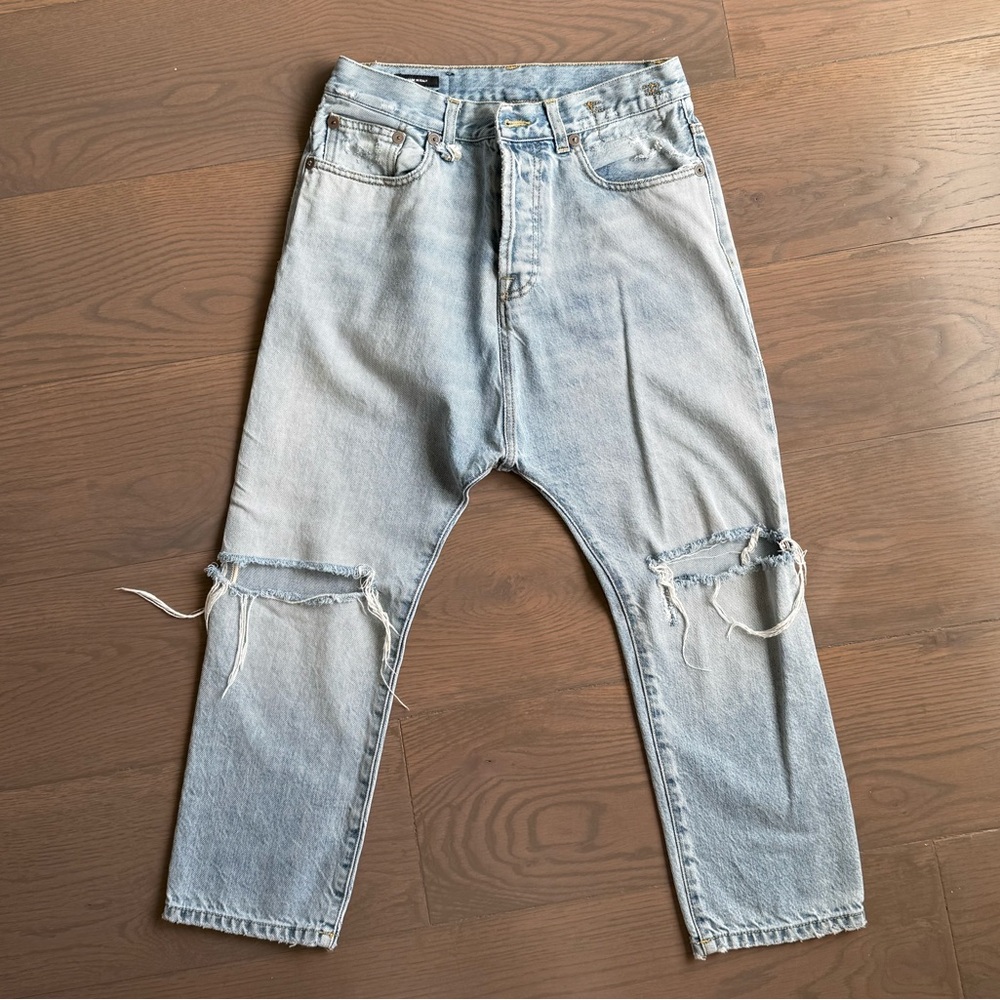 R13 Tailored Drop Jeans